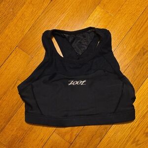 Zoot Women's Black Racerback Sports Bra